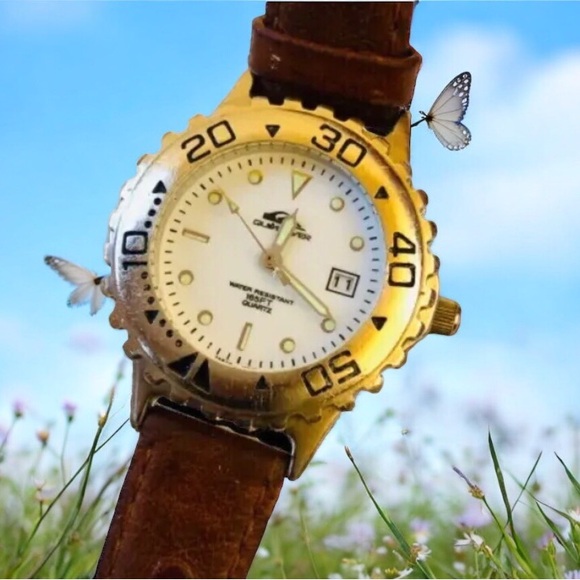 Quicksilver Japan Quartz Watch Stainless Steel Water Resistant 165 ft Womens - Picture 1 of 13